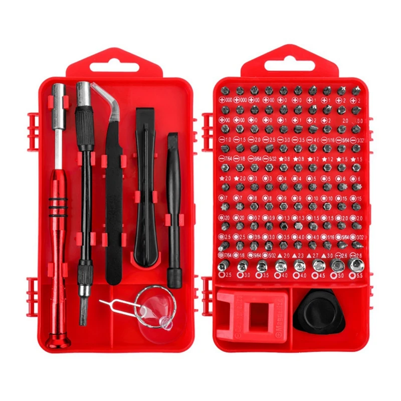 108 PCS Screwdriver Set As Shown 4Mm Precision Plum Triangle Screwdriver Screwdriver Mobile Phone Maintenance Tool Box Set