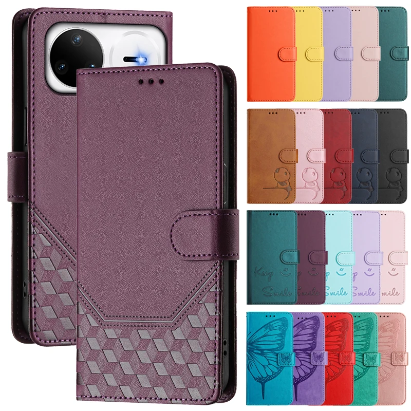 Phone Cases With Wallet On Back - Чехол-флип Nova 16 (кожаный, с тиснением)