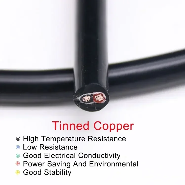 2/5M Sq 0.3 0.5 0.75 1 1.5 2 4mm Ultra Soft Silicone Rubber Cable 2 3 4 6 Cores Insulated Flexible Copper High Temperature Wire