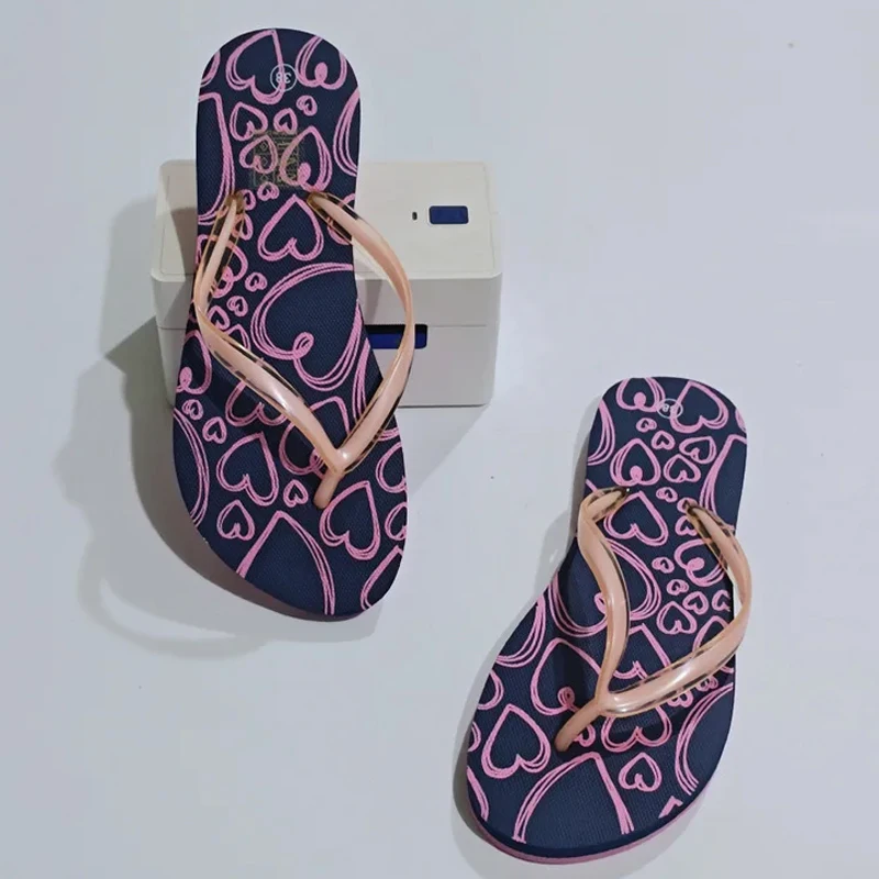 Summer Women Lightweight Slippers Comfortable Non-slip Ladies Bathroom Home Slippers Fashion Beach Flip Flops Shoes Zapatos