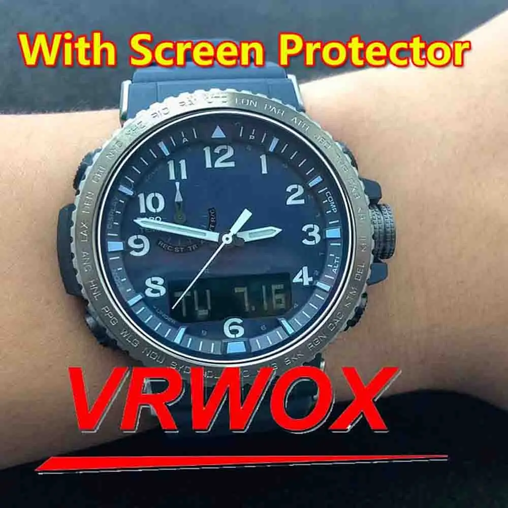 3 pezzi protezione in vetro per PRW-3400 PRW-61 PRW-51 PRW-2500 6000 PRW-30 PRW-3510 1500 protezione schermo temperato