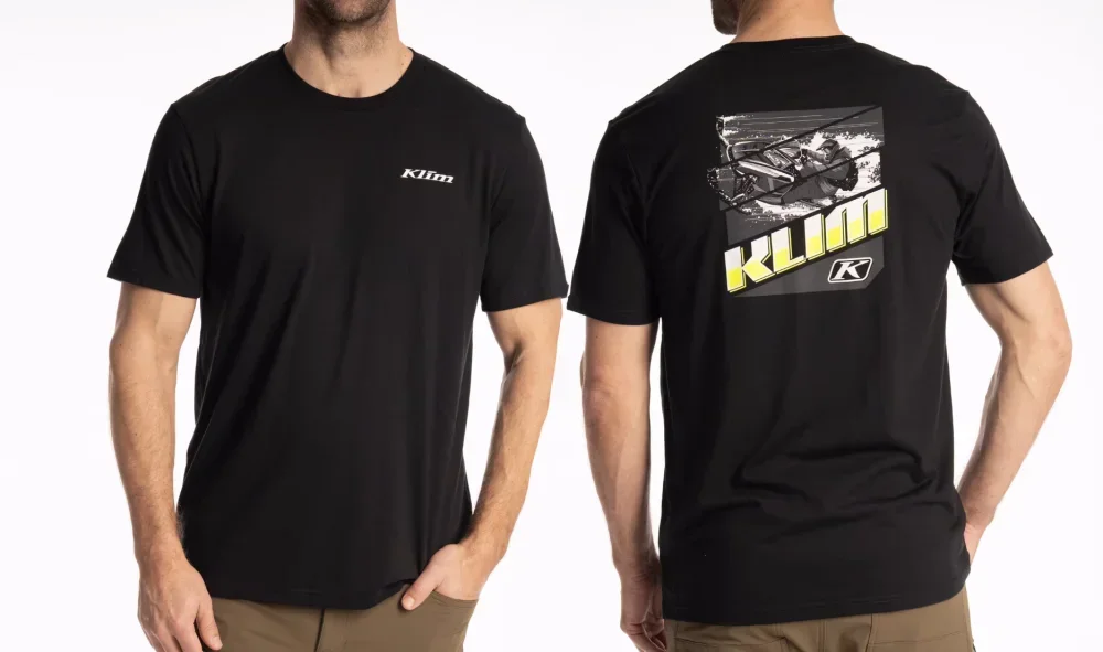 

2025 Men T Shirt Casual Logo Klim T-shirt Graphic Oversized Sports Tops Breathable Comfortable Streetwear S-3XL Cool Tee