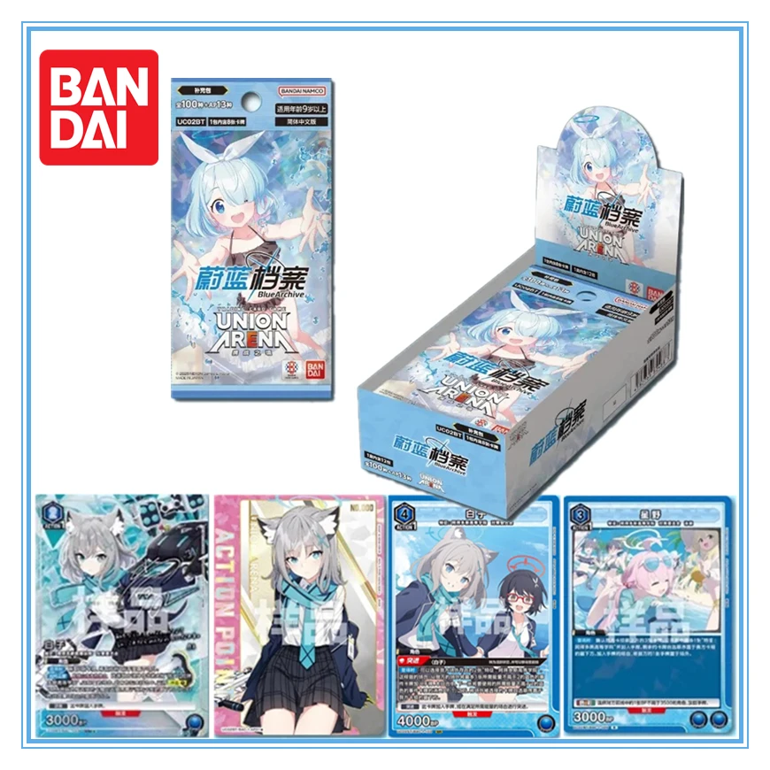 

BANDAI riginal genuine version Blue Archive Card UNION ARENA Booster Box Rare Genuine Collection Gift Collections Cards