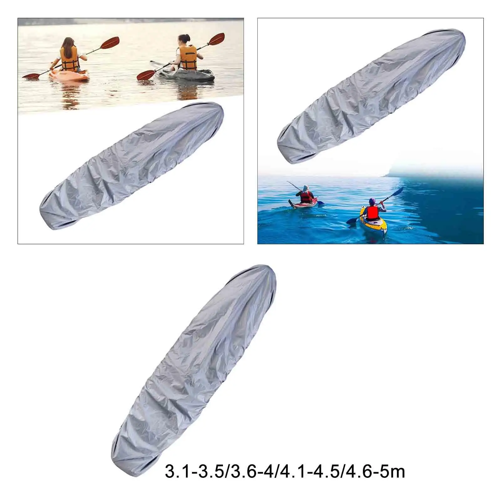 Canoe Kayak Protective Cover, Dustproof Boat Cover, Heavy Duty for Indoor