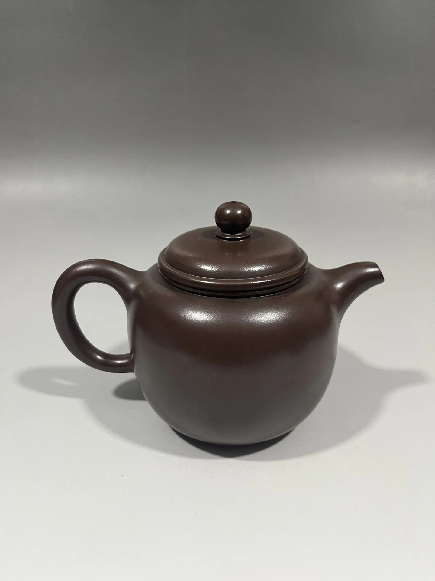 Old Chinese Handcraft Enameled  YiXing Zi Sha Clayeapot ,Flower&bird Teapot ,with mark,Free shipping