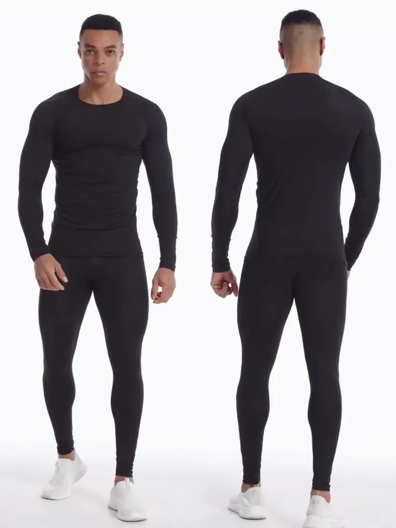 

Men's T-shirt Men Running Sport T Shirt Men Compression Fitness Tops Tee Quick DryTight Training Gym Sport Running Shirts Jersey