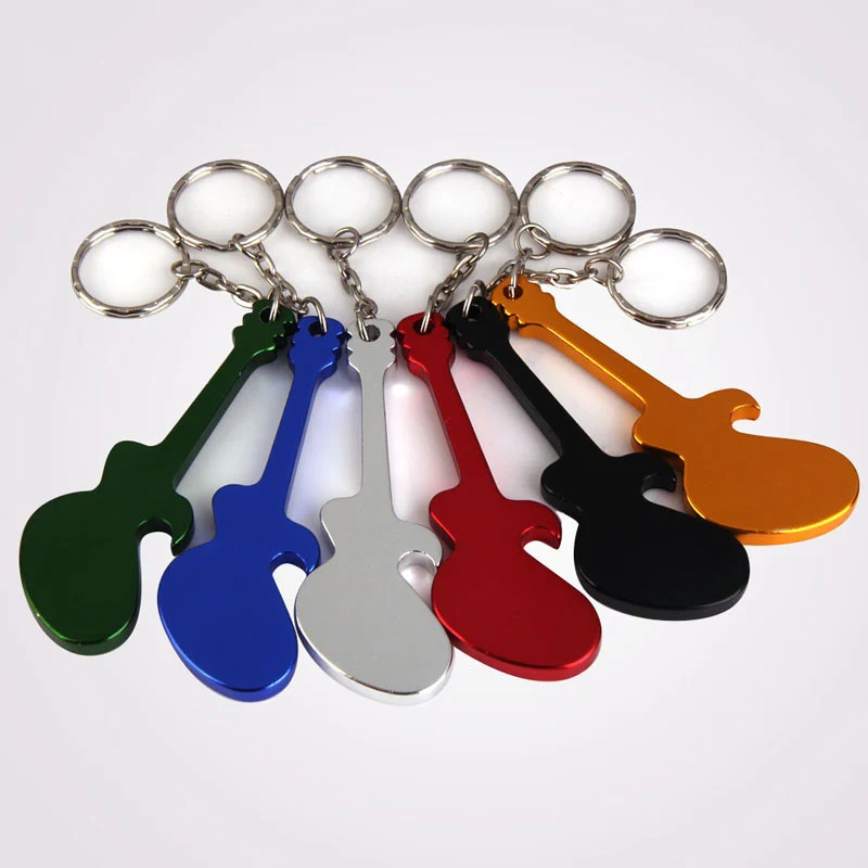 Wholesale Portable Beer Bottle Opener Keychain Mini Pocket Aluminum Alloy Beverage Beer Bottle Opener Wedding Party Favor Gifts