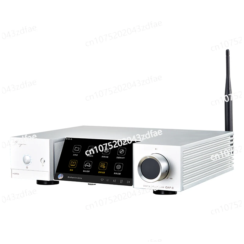 

Solid State Headphone Amplifier and IDAC-8 Tube DAC Cayin IDAP-8 Android Digital Streamer Compact Size Matching with IHA-8