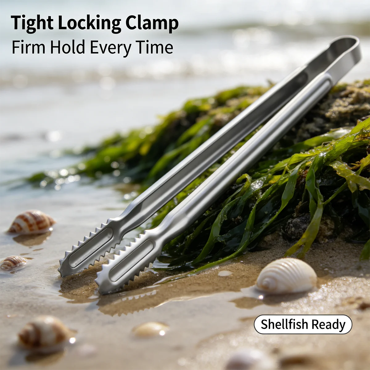 Stainless Steel & Loach Crab Claw Anti-Slip Control Fishing Tool Of Outdoor Sea Crab Ricefield Eel Fishing Catch Hunting Tool