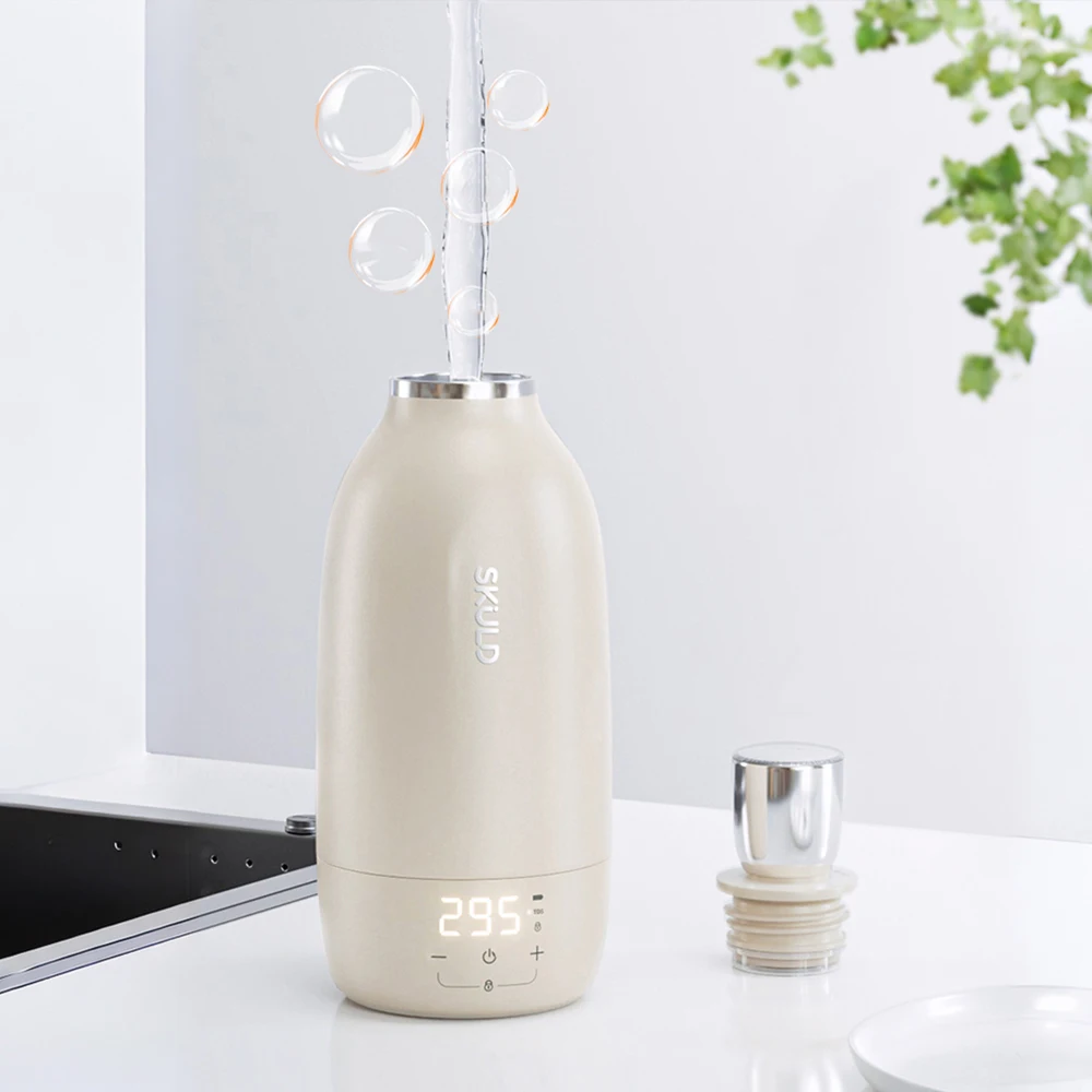 2024 беспроводной электрический чайник из нержавеющей стали T7/T9 с постоянной температурой