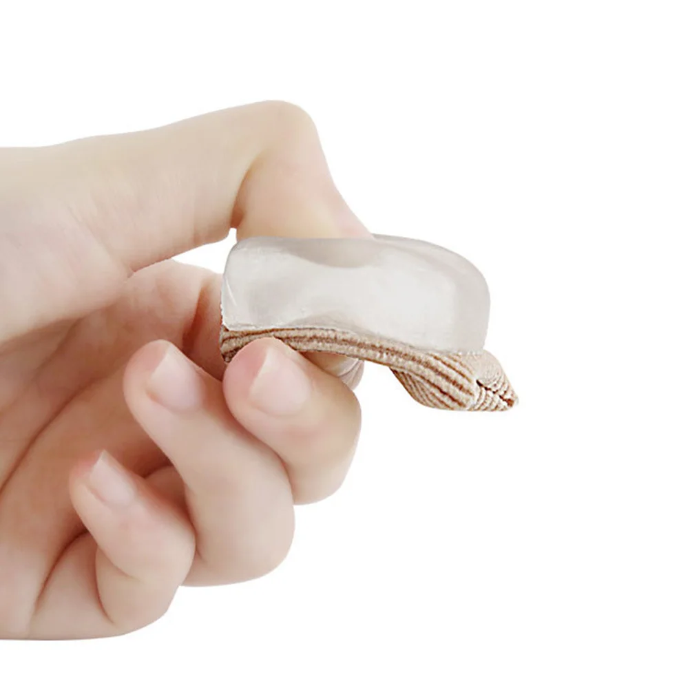 

2pcs Silicone Gel Toe Corrector Hallux Valgus Relief Foot Care Tool Soft Elastic Protective Sleeve Painless Bunions Support