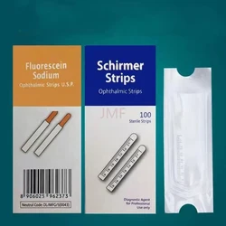 100 Pieces/box of Imported/domestic Tear Detection Test Strips and Sodium Fluorescein Detection Test Strips