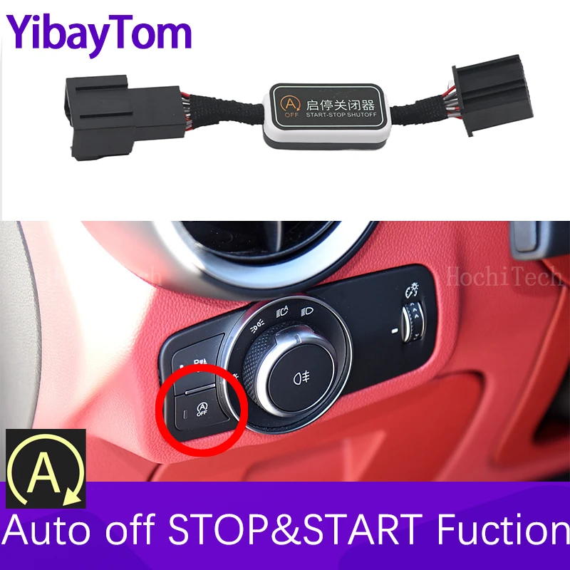 Car Automatic Stop Start Engine System Off Device Control Sensor Plug Cable Memory Mode For Alfa Romeo Stelvio 2016-2024