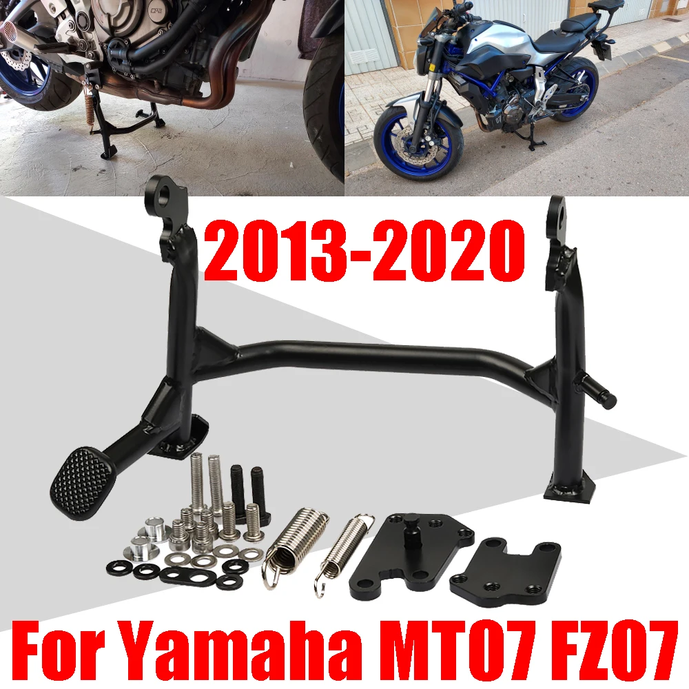 

For Yamaha MT07 MT-07 FZ07 2013 - 2020 2019 Motorcycle Middle Kickstand Center Stand Central Parking Firm Holder Support Bracket