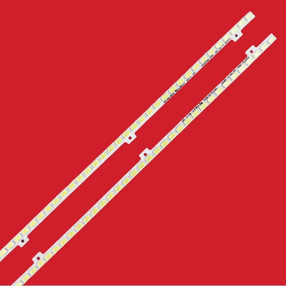 2 uds tira de LED 72leds para 46 ''2011SVS46-FHD-5K6K derecha + izquierda JVG4-460SMB-R1 BN64-01644A UE46D5000 UE46D6000 UN46D6000