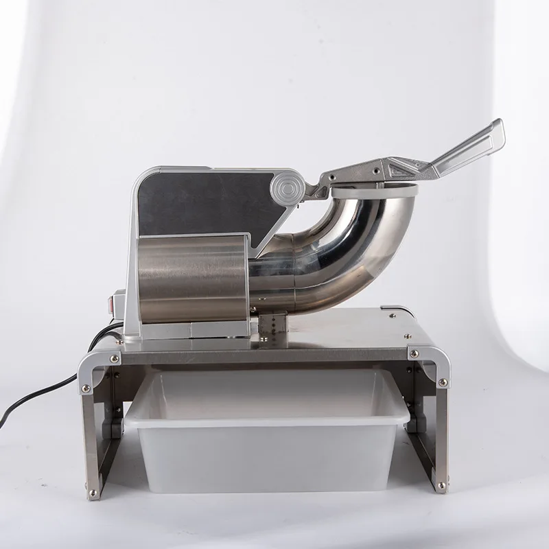 Professional Ice Crusher Machine Semi-automatic Ice Breaker For Smoothie Snow Cone Maker Household Shaved Ice Machine