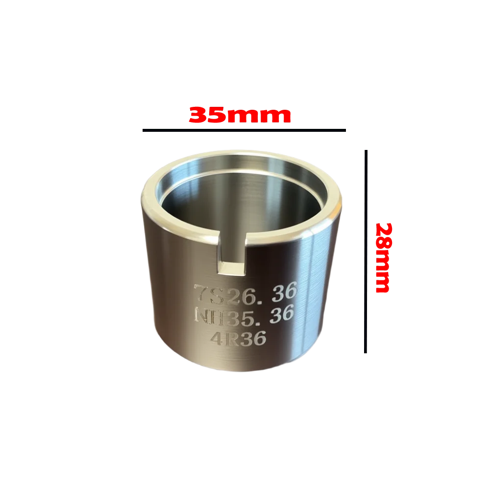 Professional Stainless Steel Universal Watch Movement Holder for NH34 NH35 NH36 NH37 NH38 4R36 7S26 7S36 SKX007 Repair Tool Fits