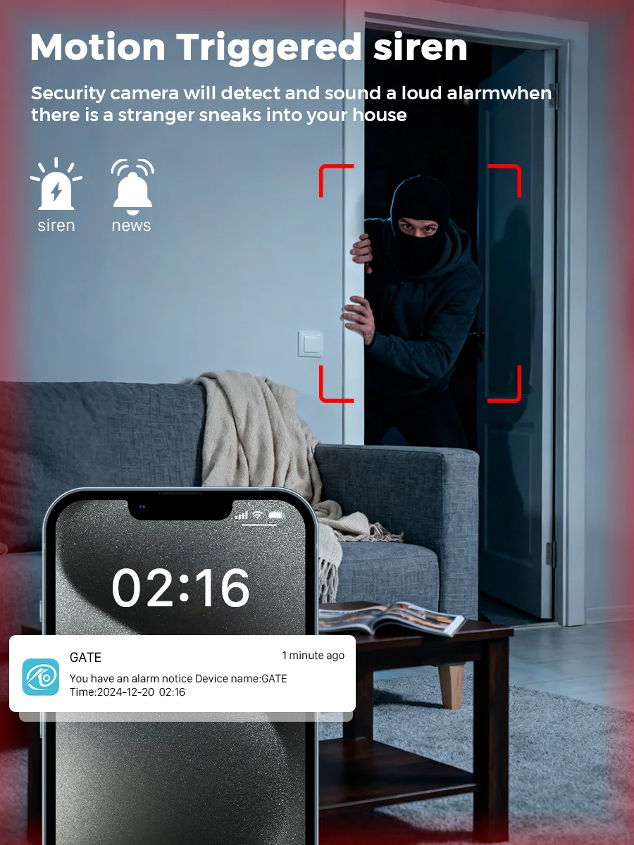 كاميرا Smart Home 5MP IP واي فاي مراقبة داخلية لاسلكية CCTV الأمن مع 2MP تتبع تلقائي مراقبة الطفل الحيوانات الأليفة O-Kam pro