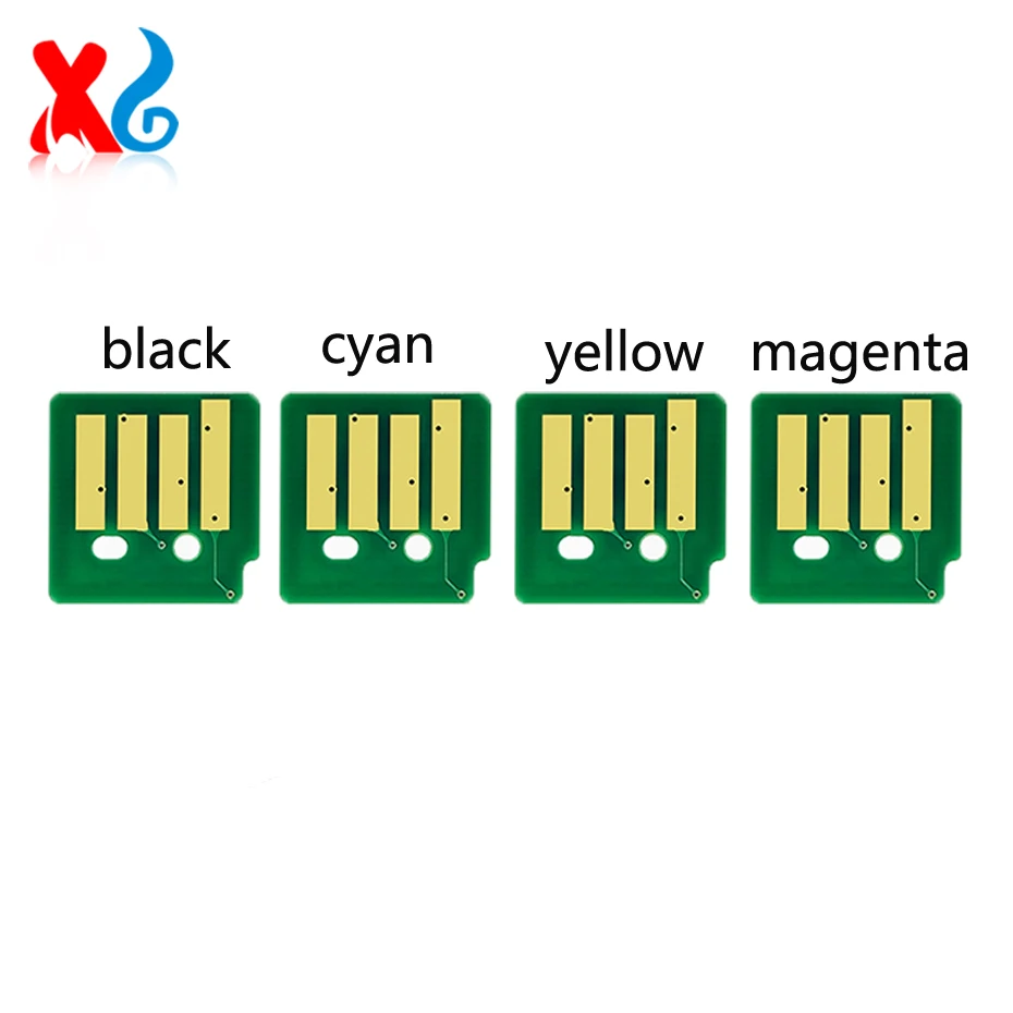 4PCS Toner Chip For Fuji Xerox Versant 80 180 2100 Press W 2100 EFI Bustled Toner V80 180 V2100 V3100 22K 30K SA NA EUR WEU EEU