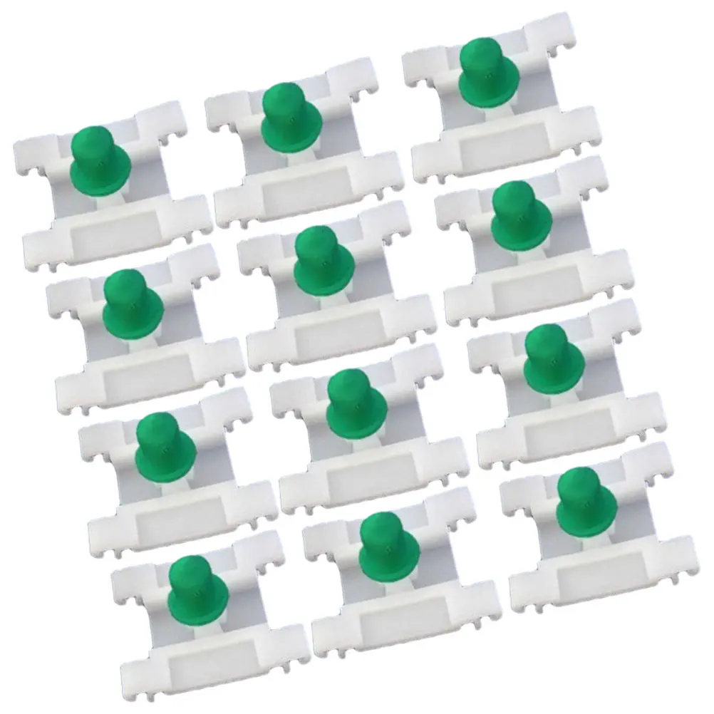 20Pcs Door Trim Clip Set 1h0853585 Plastic and Rubber Cap Dual Component for Car Door Bumpstrip Installation Pragmatic Exquisite