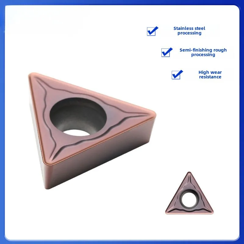Triangular CNC precision boring blade CNC lathe inner hole blade steel parts stainless steel parts universal processing tools