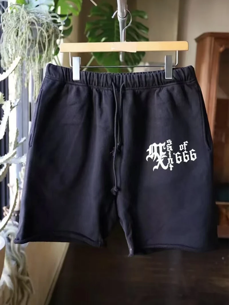 

Loose American Sle Men's Casual orts Sweat orts MX666 Trendy Youthful Sle Summer Wear Five-Quarter Length