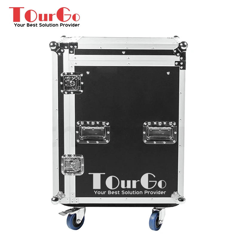 TourGo Workstation Rack Flight Cases Drawers With Side Table