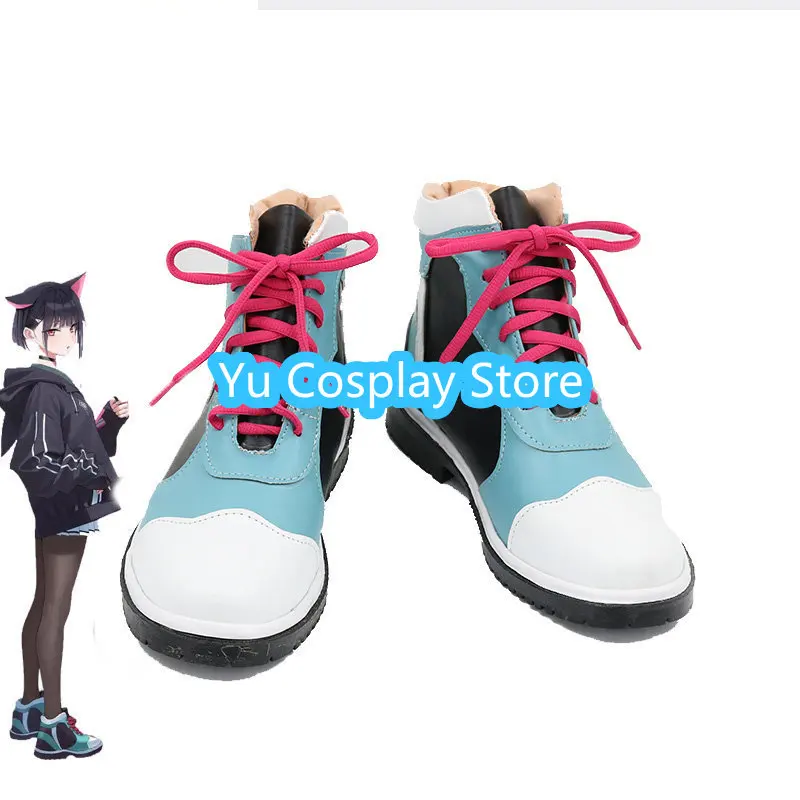 Game Blue Archive Kazusa Cosplay Shoes Halloween Carnival Boots PU Shoes  Cosplay Props Custom Made