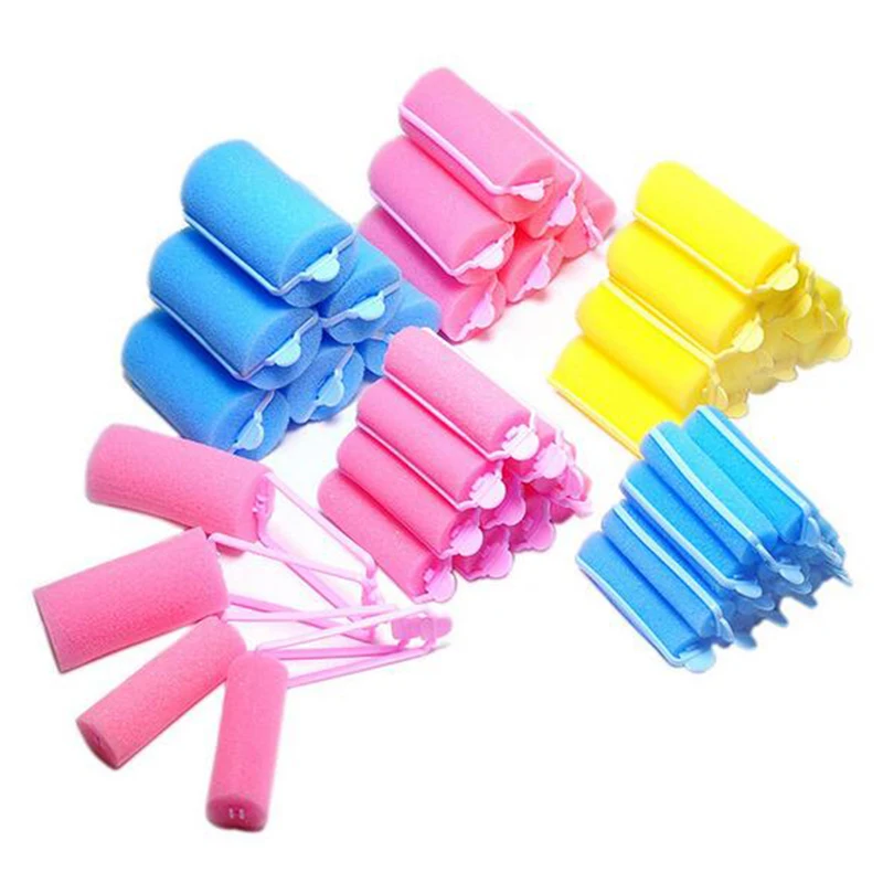 Magic Sponge Foam Cushion Hair Styling Rollers Popular Foam Soft Sponge Hair Roller Hair Curler Roller (2.0mm)