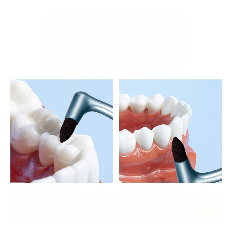Tooth stain cleaning brush, for cleaning tooth dirt, plaque, tartar and gum gaps. Cleaning brush for dental cleaning.