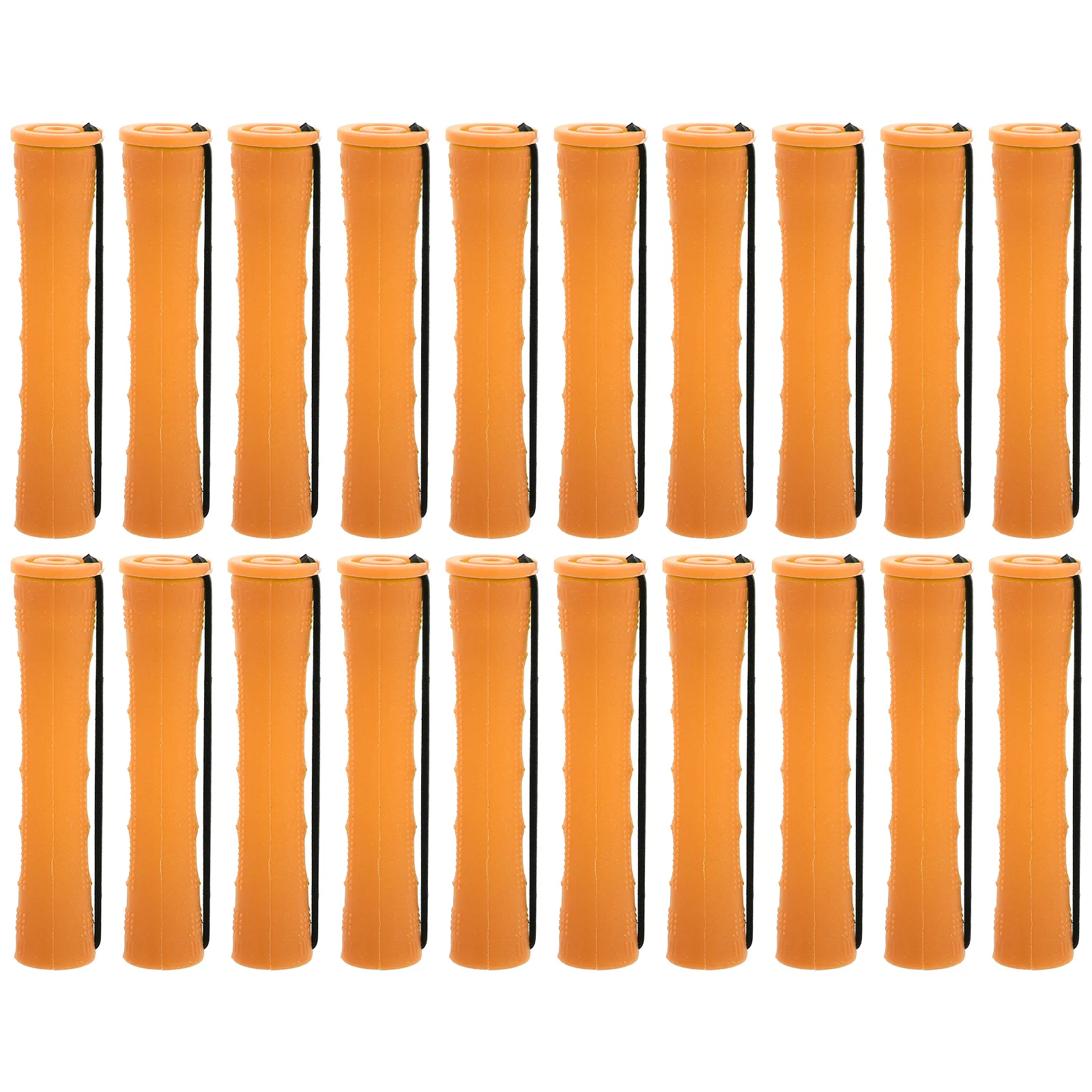 20 قطعة من بكرات الشعر أدوات تجعيد الشعر الطبيعية المموجة وخفيفة الوزن ومحمولة لتقوم بها بنفسك لتصفيف الشعر على الطراز الأمريكي