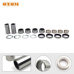 OTOM Motorcycle Swing Arm Repair Maintenance Parts Bearing Oil Seal Bushing Washer Shaft Ring Liner Tube Kit For KTM SX FC 08-15