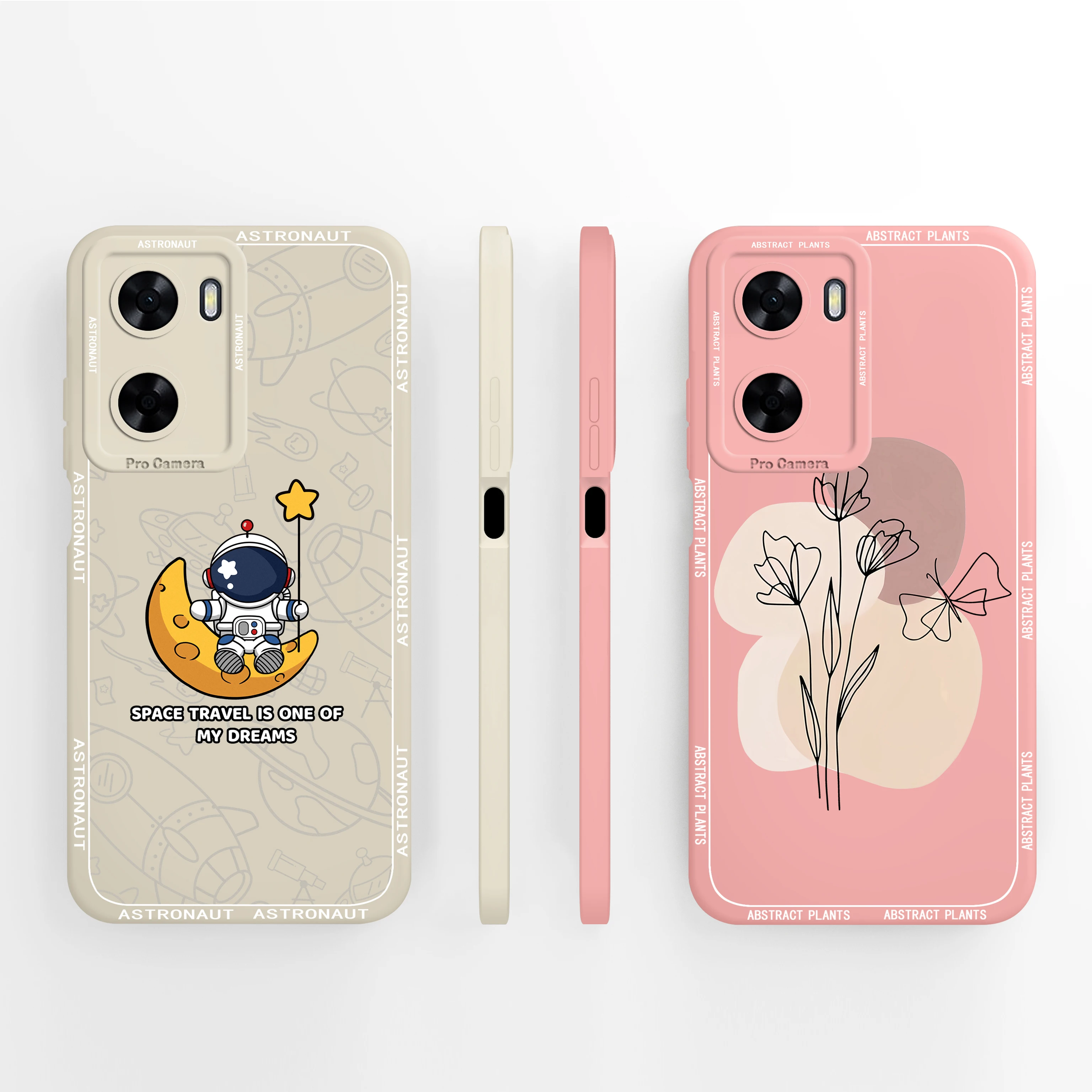Case For Oppo A57 A57S A57E Creative Phone Cases For Oppo A 57 4G 5G Soft Liquid Silicone Back Cover Camera Protection Funda