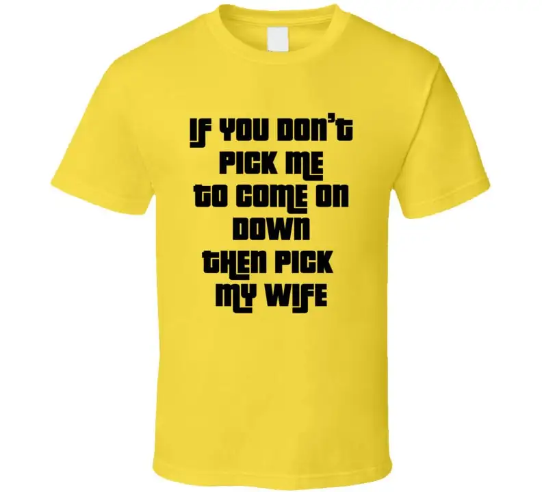 

Price Is Right Wife Family Group Game Show Contestant Tv T Shirt