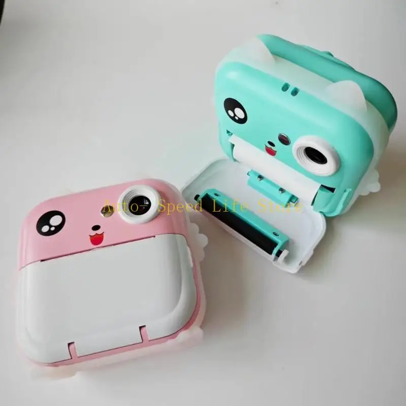 02DA Kids كاميرا الطباعة الفورية 2400 واط بكسل واي فاي كاميرا فيديو صور كاميرا رقمية صور لعب للأطفال #5