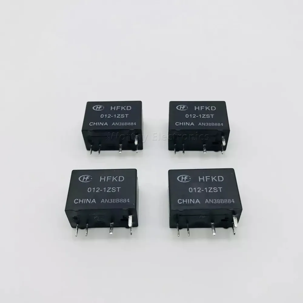 Free shipping  10pcs/ot   12VDC 25A 5PIN Relay HFKD-012-1ZST