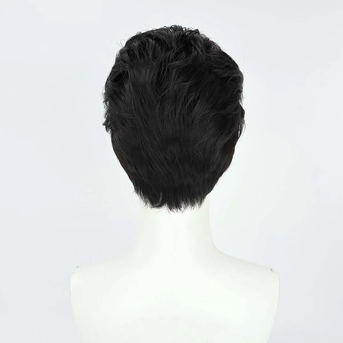 ปาร์ตี้ฮาโลวีนบทบาทเล่นเกม Genshin Impact คอสเพลย์ Liben วิกผมสีดําสั้น