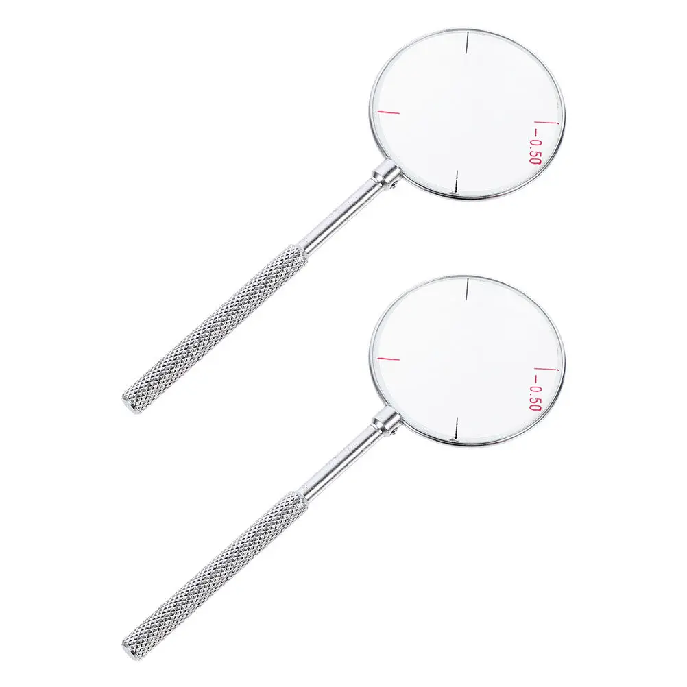 

2Pcs Cylinder Lens Professional Cross Cylinders Multi-Function Optometry Tools Portable Convenient Optical Lens Glasses