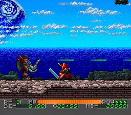 محرك الكمبيوتر 16 بت HU-CARD Super Grafx: Mado Oh Granzort (الإصدار الياباني!!)