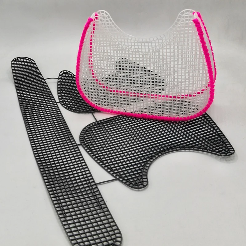 

Underarm Bag Mesh Knitting Lining Weaving Plastic Mesh Sheet Accessories Velvet DIY Hok Trim Tools Easy Knit Helper Accesorios