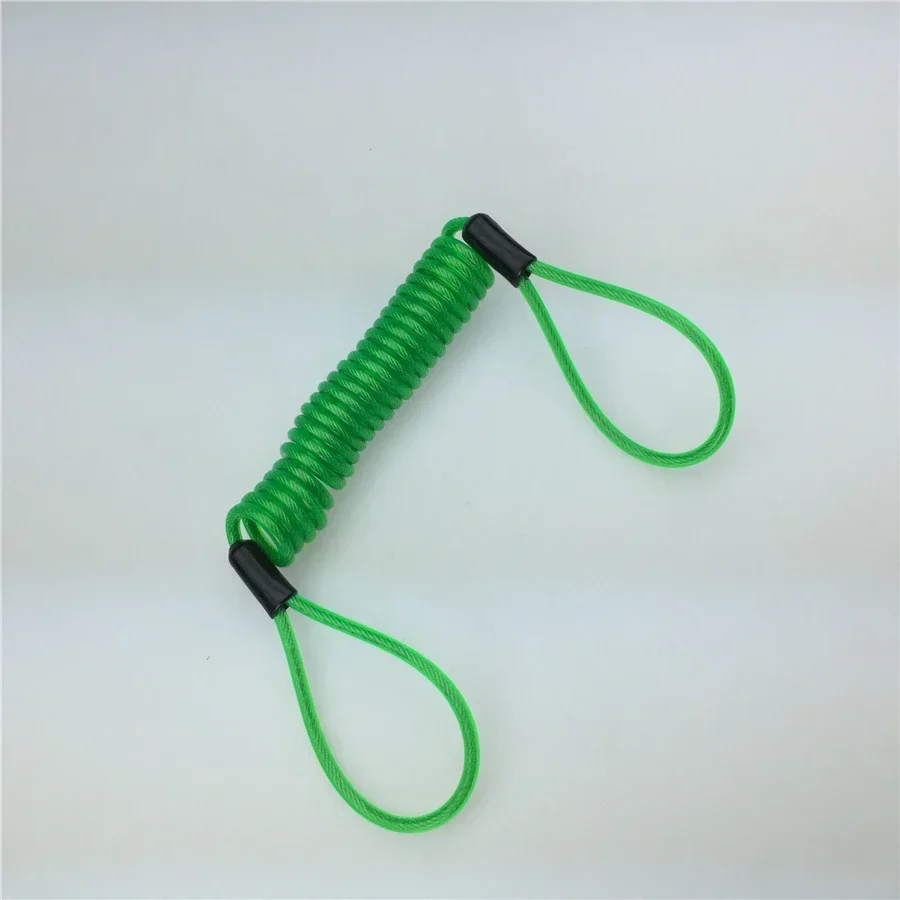 

Для мотоцикла, велосипеда, веревка для дискового тормоза, специальная веревка с напоминанием о предупреждении с проводом, 1,5 м, зеленый, синий, желтый, черный, красный