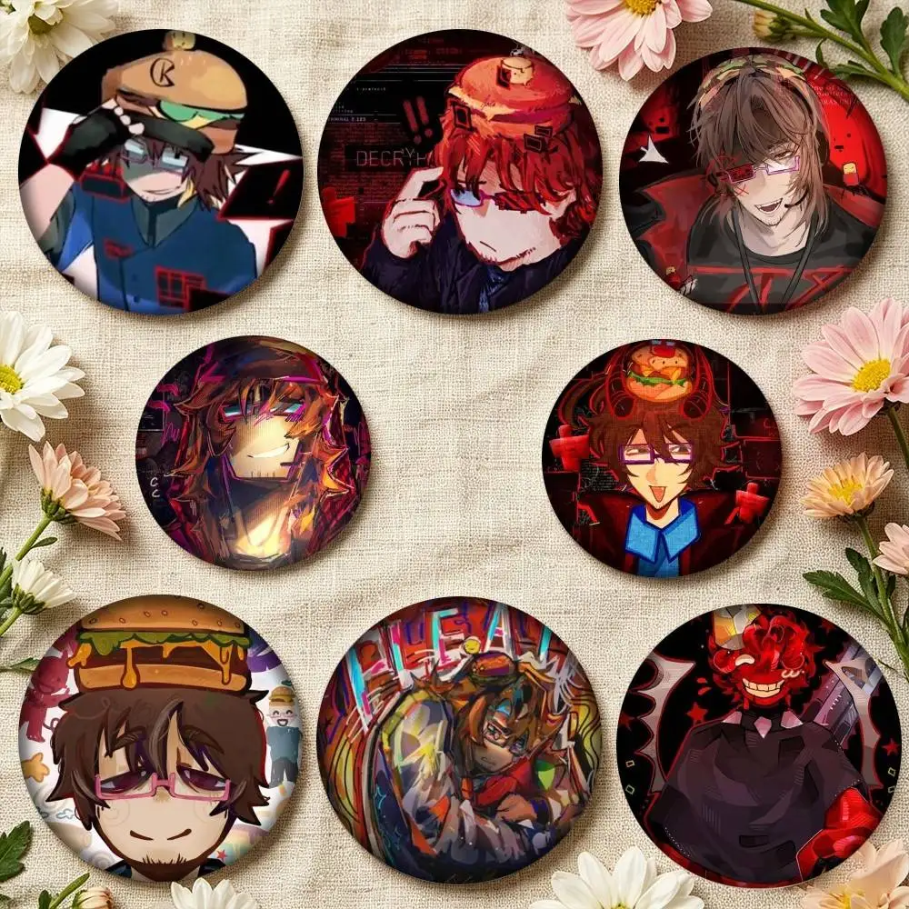 Funny Forsaken 007n7 Game 25mm 32mm 44mm 58mm 75mm Brooches Badges Pins for Accessories Gift