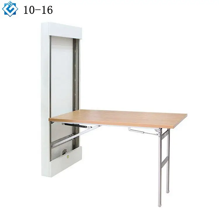 2 in 1 Convertible Pull Out Hidden Folding Dining Table Hardware Mechanism Modern Multifunction Transformer