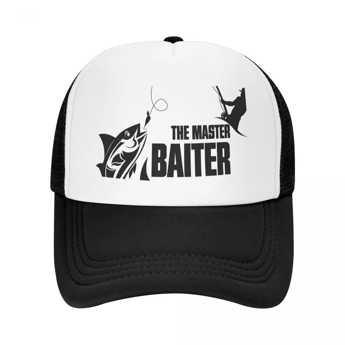 

The master baiter Baseball Cap Snap Back Hat Wild Ball Hat Golf Cap Women Men's