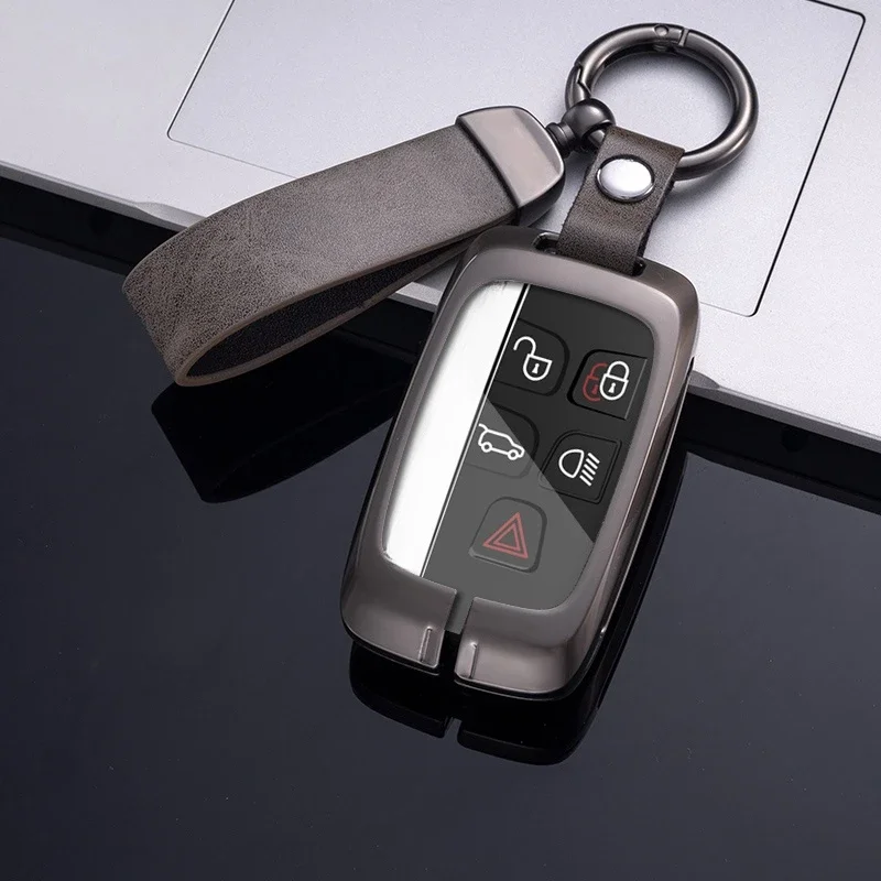 

New Car Remote Key Case Cover Shell For Land Rover Range Rover Sport Evoque Freelander Velar Discovery 4 Jaguar XE XJ XF Guitar