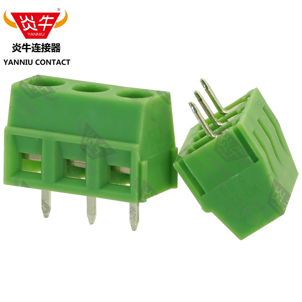 10Pcs KF127 5.08 2P 3P PCB SCREW TERMINAL BLOCKS DG127 5.08mm 2PIN 3PIN MKDSN 1,5/2-5,08 - 1729128 PHOENIX CONTACT DEGSON
