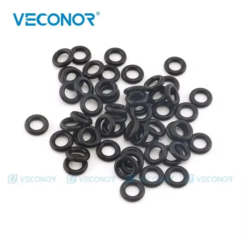 50pcs/pack Tire Changer Pedal Component 9.7x4mm Air Control Valve Sealing O-Ring Tyre Changer Accessories Tire Repair Tools