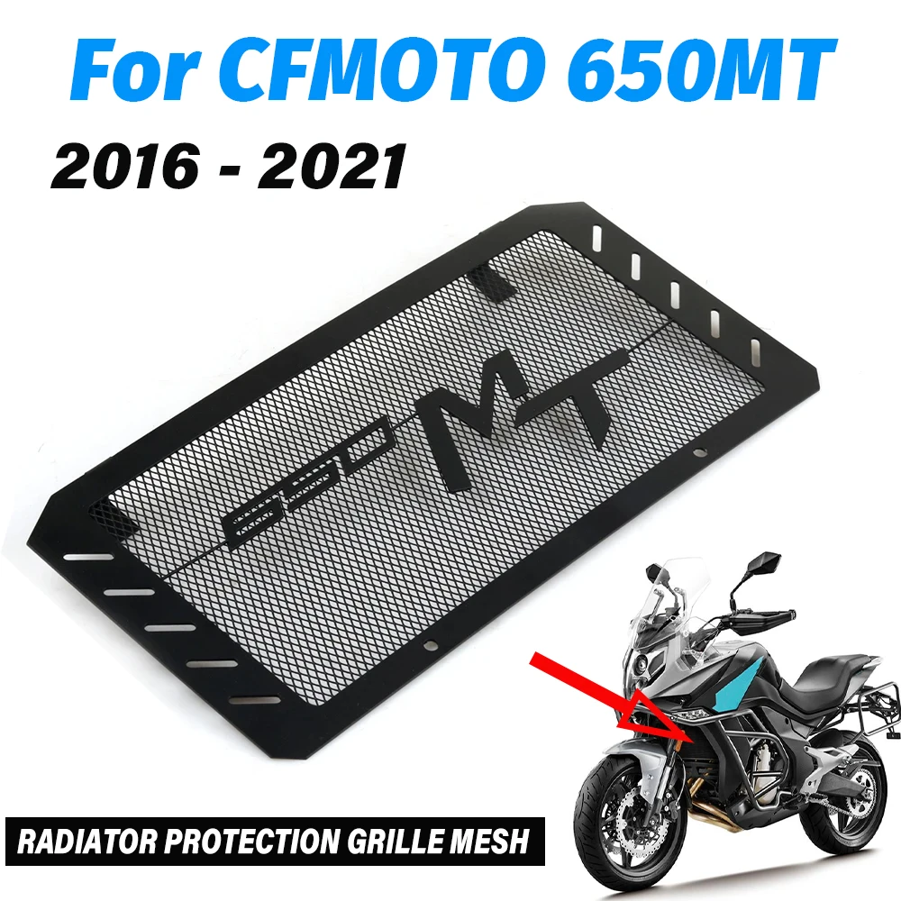 

For CFMOTO 650MT MT650 CF MT 650 MT 2019 Accessories Radiator Grille Guard Stainless Steel Motorcycle Protector Cover Motorbike