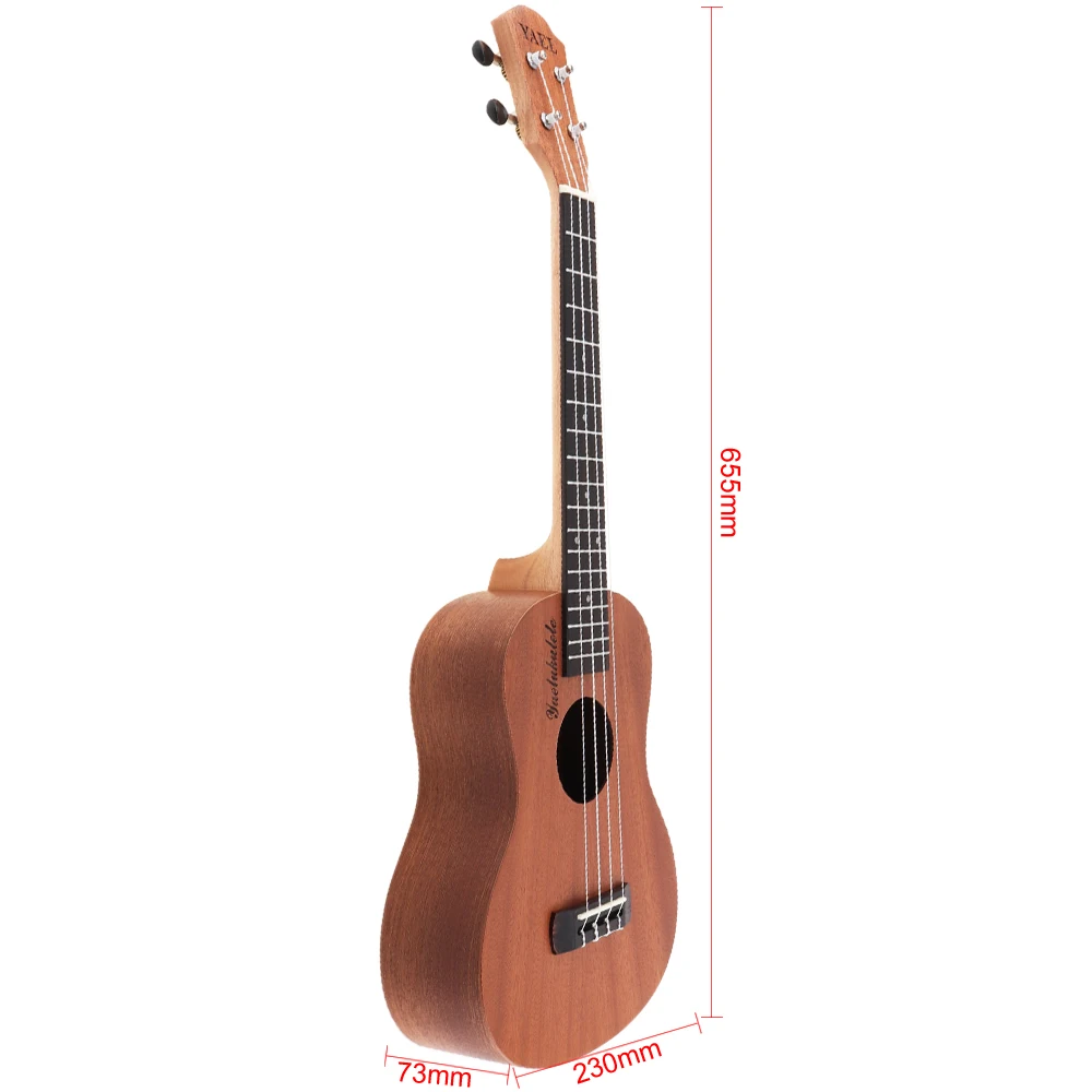 26 Inch Tenor Ukulele 18 Fret Sapele Wood Hawaii Guitar Ukelele Musical Gift Instrument 4 Strings Mini Guitarra