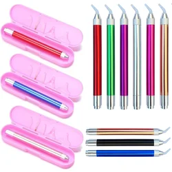 LED Diamond Painting Illumination Pen Kits with Light Art Lighted Applicator Accessories 5D Light Up Pens Nails DIY Crafts Tool